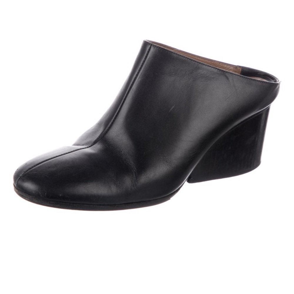 Hermes Leather Mules - Sz 37.5 (7.5)